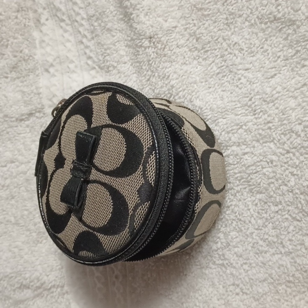 Authentic mini Coach change purse